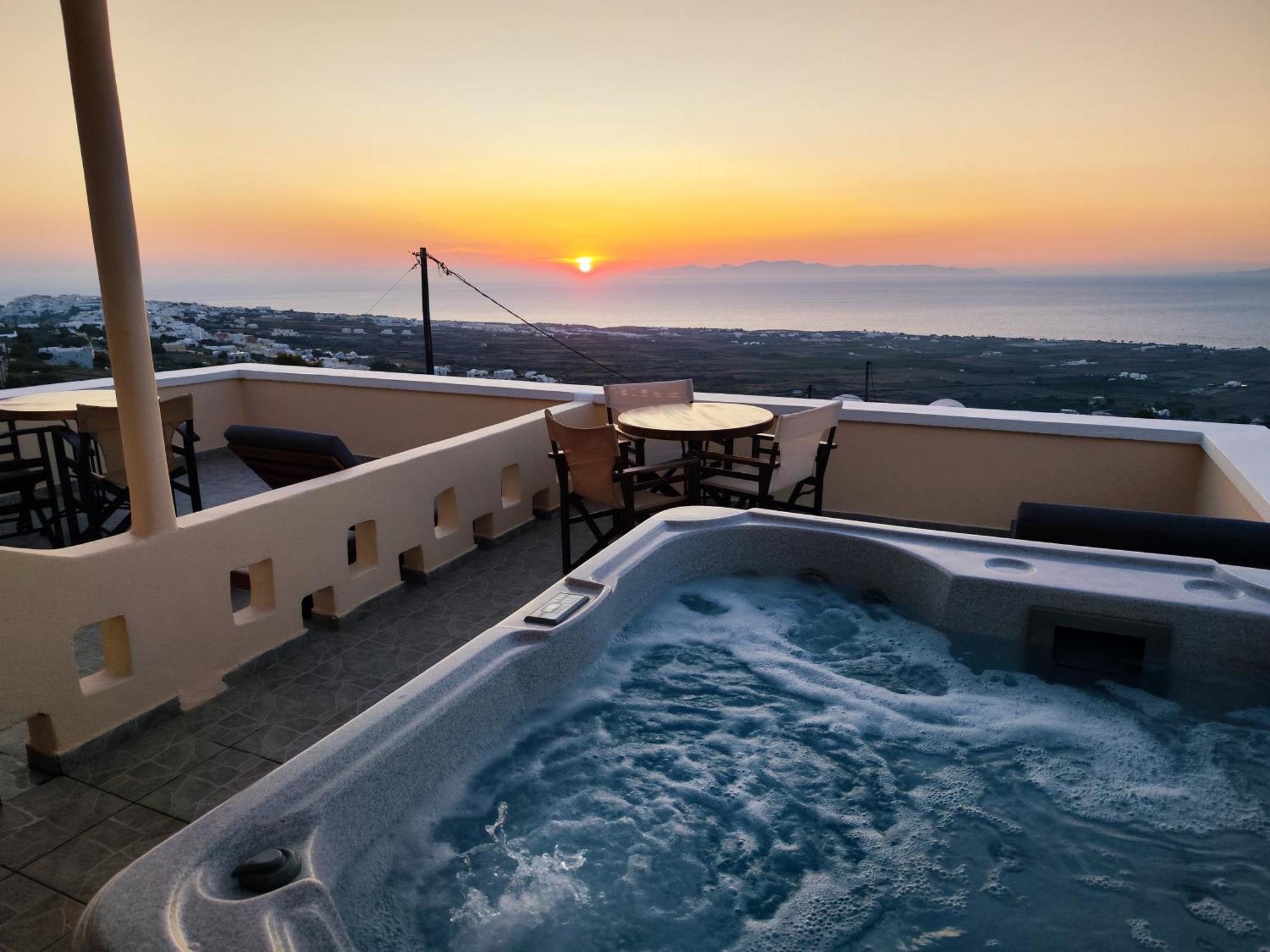 Panorama Oia Apartments Esterno foto